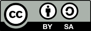 Icon der CC-Lizenz BY SA