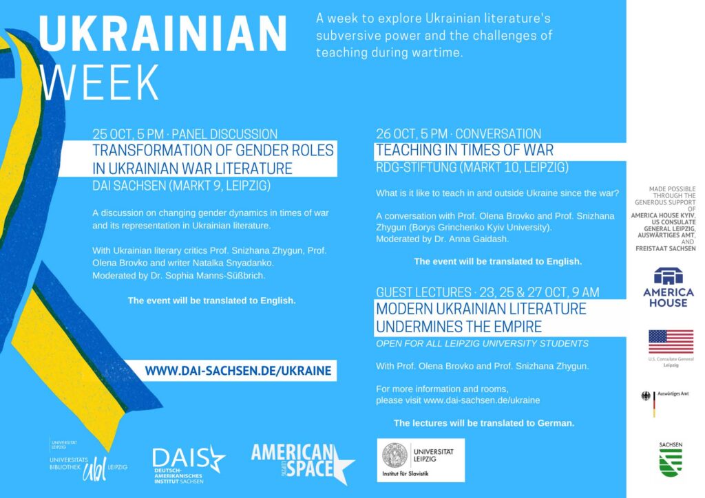 Plakat zur Ukrainian Week