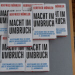 Herfried Münkler: Macht im Umbruch
Lesung in der Universitätsbibliothek
bei Leipzig liest / Buchmesse 2025 Leipzig Foto: UBL Thomas Kademann