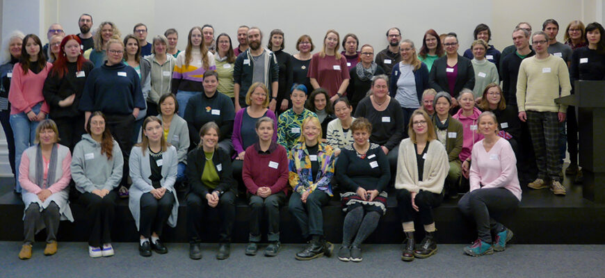 Kolleg*innen des Bereichs "Bibliotheken und Service" 2025