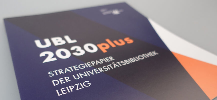 Das gedruckte Strategiepapier "UBL 2030plus"